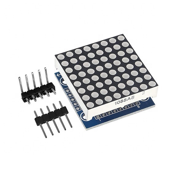 MAX7219 8x8 Dot Matrix LED Display Module 5V MCU Control MAX7219 8 * 8 LED Dot Matrix DIY Kit for Ardu R.Pi