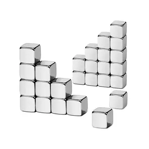 Em estoque Pequeno Cubo Quadrado Neodímio Ímãs 8x8x8x 10x10x10