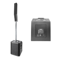 Sistema de Altavoces de Columna Activos Profesionales de 12 Pulgadas con Alta Calidad de Sonido, Gabinete de Madera Contrachapada Pintada, Imán de Neodimio, Potencia Máxima de 2120 W