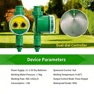 Temporizador de Riego Analógico DaringFish a Pilas, de Plástico, para Jardín, Equipo de Jardinería para Regar Flores y Plantas - Product Image 3