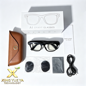 แว่นตาอัจฉริยะ AI รุ่นใหม่ CY03 Max รองรับวิดีโอคอลและการแปลเสียงแบบเรียลไทม์ กล้อง HD 8MP ความละเอียด 1080P สำหรับกีฬากลางแจ้ง พร้อมเคสชาร์จ - Product Image 2