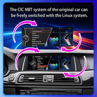Système Linux LELV 10,25 pouces pour BMW Série 5 F10, CarPlay sans fil, Android Auto, 1920*720, Plug and Play, autoradio, navigation