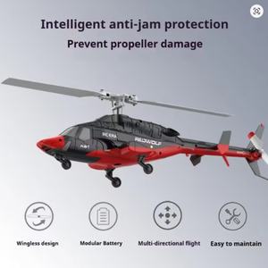 NUEVO Helicóptero RC ERA SJY-A61 Airwolf 2.4G 4CH con Giroscopio de 6 Ejes, Flujo Óptico, Localización, Retención de Altitud, Escala 1:52, Sin Flybar - Product Image 4