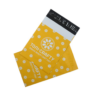 Sacchetti per <span class=keywords><strong>pacchi</strong></span> di sicurezza a prova di manomissione con sigillo autoadesivo con stampa personalizzata confezione per <span class=keywords><strong>corriere</strong></span> espresso gialla personalizzata - Product Image 2