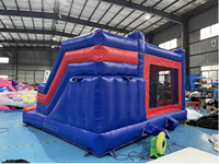 Usine meilleur intérieur Spiderman PVC gonflable videur enfants adultes château obstacles petit Tunnel toboggan parc d'aventure