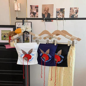 Camiseta de Verano para Mujer, Ajustada, sin Mangas, Tejida, Transpirable, con Estampado Animal, con Sujetador Incorporado - Product Image 2