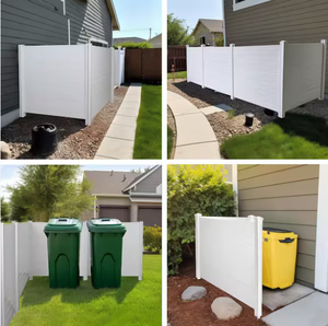 Nhiệm Vụ Nặng Nề PVC Thùng Rác Có Thể Riêng Tư Màn Hình 2-Hai Mặt Chất Thải Bin Bao Vây Ngoài Trời Rác Ẩn Hàng Rào Cho Thùng Rác Thùng Rác Che Giấu Bảng Điều Chỉnh - Product Image 6