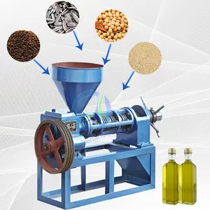 Best Industrial Corn Oil Make Machine Grain Peanut Oil Press Machine with Filter for Mustard