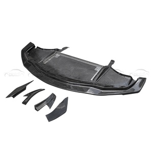 Parachoques Delantero VRS 2TH de Fibra de Carbono, Spoiler Inferior Atornillable Negro Carbono, Divisores Laterales, Alerones y Embellecedores para A90 A91 MK5 - Product Image 4