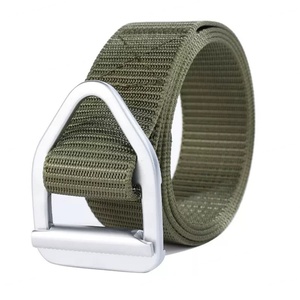 Cinturón Táctico de Nailon Resistente con Hebilla de Aleación de Liberación Rápida y Cierre de Gancho y Bucle para Hombre, para Actividades al Aire Libre, en Verde, Caqui y Negro - Product Image 4