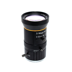 Lente de zoom de 5-50mm f1.4, lente cctv de 3 megapixels, montagem cs varifocal de 5-50mm - Product Image 1