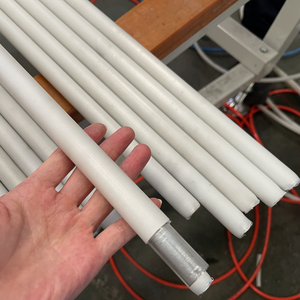 Aluminium Stalen Staaf Plastic Coating <span class=keywords><strong>Machine</strong></span> Stalen Buis Coating Kunststof Extruder <span class=keywords><strong>Machine</strong></span> - Product Image 5