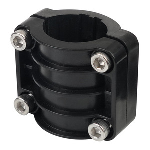 Support de capteur en mode perspective, support d'axe de moteur 5,9 cm x 5,1 cm en plastique noir pour caméra de sondeur de poissons - Product Image 2