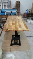 Ensembles de mobilier de salle à manger de luxe modernes et élégants avec tables relevables et chaises élégantes en bois massif pour entrepôts et hôtels