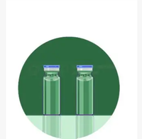 Flacon en verre de 30 ml pour adjuvant de vaccin, avec bouchon en caoutchouc, offrant une précision de remplissage constante.