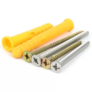Conghui CH-WPAS Galvanized Plastic Nylon Countersunk Head Bright Anchor Expansion Plug Bolts for Wall Fixing <b>M4</b>-M12 - Product Image 5