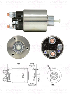 Interruptor Solenoide de Motor de Arranque 66-132 para <span class=keywords><strong>CADILLAC</strong></span>, CHEVROLET, DELCO REMY, GMC, OLDSMOBILE - Product Image 3
