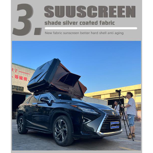 ODM Custom Fiberglass Hard Roof <b>Tents</b> 4-5 Person Large <b>Waterproof</b> Hard Hardtop Car Roof Top <b>Tent</b> - Product Image 3