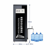 Armoire de purification d'eau par osmose inverse Black Diamond pour bureau, hôtel, école, hôpital 600-3200GPD