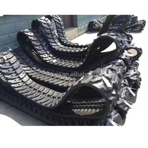 Meilleure vente chenille en caoutchouc pour moissonneuse mini chenille en caoutchouc pour excavatrices - Product Image 1