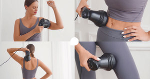 Luyao FBA Hot Bán nhỏ mô hình mới của ma thuật Mambo manipole điện cán cơ thể Massager rung động nhỏ Cellulite Massager - Product Image 3