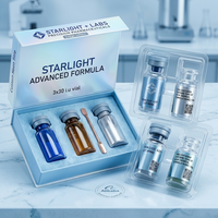 Boîte en carton personnalisée avec logo, boîte pour stylo, boîte d'emballage pour flacon, étui de rangement écologique pour stylos, aiguilles, cartouches, flacons de 3 ml et 10 ml