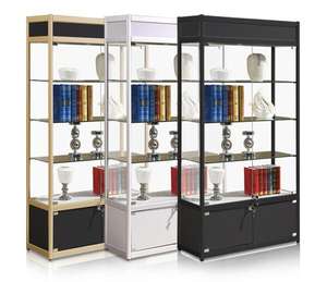 ตู้โชว์กระจกแบบล็อคได้ตู้โชว์กระจกคริสตัลตู้โชว์น้ำหอมดีไซน์ภายในร้านน้ำหอม - Product Image 5