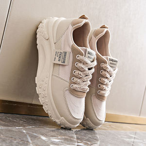 Zapatillas Deportivas Color Caqui para Mujer, Zapatos para Caminar a la Moda, Casuales y Cómodos, con Suela Alta - Product Image 6