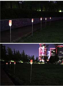 Уличное водонепроницаемое уличное освещение на солнечной батарее, отражатель, уличный садовый светодиодный фонарь на солнечной батарее для подъездной дорожки, светоотражатель для дорожек - Product Image 6