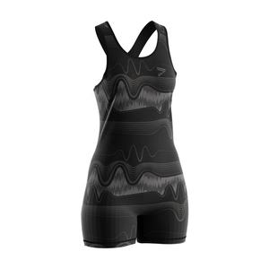 Fitness femmes <span class=keywords><strong>Latex</strong></span> Catsuit automne hiver épais bouffant combishort Sexy tourner noir body femmes femmes combinaisons combishorts - Product Image 3