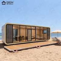 Cabine Apple, maison modulaire extérieure, pod préfabriqué, mini-villa, resort, glamping, Airbnb, lodge de jardin, unité de vie en cabine, retraite écologique, camping