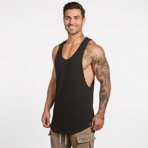 Cotton Comfortable Sleeveless <b>Men</b> Tank Tops Fitness <b>Singlet</b> Bodybuilding Workout Gym Shirt - Product Image 1