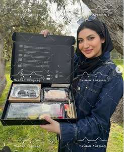 Boîte à barbecue en papier pour grillades Yakitori, avec compartiment à charbon intégré, ensemble de brochettes, kebabs, rôtis, emballage - Product Image 3