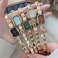 FF Bestseller E-commerce transfrontalier Montre-bracelet pour femme en alliage, style vintage, de niche, luxe léger, élégante et hautement esthétique
