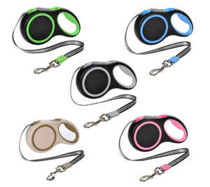 Correa de Entrenamiento para Perros de 3 Metros y 10 Libras de Capacidad, Resistente al Agua, para Exteriores, Correa de Tracción Automática Retráctil para Perros - Product Image 2