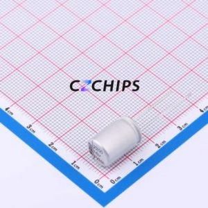 ตัวเก็บประจุแบบแข็งชนิด Through Hole (THT) รุ่น NPXE1501C222MJTM ขนาด D10xL15 มม. 2200uF 20% 16V 10 มม. - Product Image 1