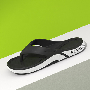 Sandales tongs pour hommes en EVA avec soutien de la voûte plantaire, confortables et amortissantes, pour la marche, à enfiler, intérieur/extérieur - Product Image 4