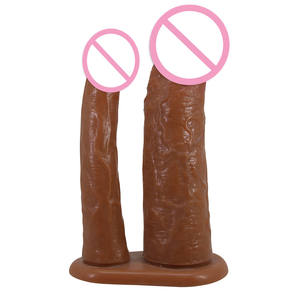 Juguete Sexual con <span class=keywords><strong>Doble</strong></span> Penetración, Dildo con Correa, Bragas con <span class=keywords><strong>Doble</strong></span> Dildo para Hombre y Mujer - Product Image 6