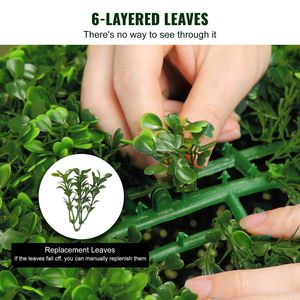 DB Wholesale Topiarios de boj artificiales de 48 pulgadas de altura 3 plantas falsas en forma de bola en macetas de plástico verde 2 piezas - Product Image 4