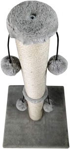 Tiragraffi per Gatti in Corda di Sisal, Albero da Arrampicata per Gatti Grandi con Palla Giocattolo - Product Image 3