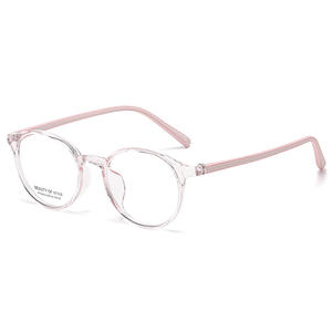 Lunettes optiques rondes Beauty Of Style pour femmes, monture noire, lentille Ac, Uv400, taille moyenne, Gtp At62602 - Product Image 2