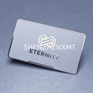 أعمال مخصصة من الألومنيوم ، نقش رمز QR المحمول بالليزر ، مشغولات يدوية يدوية معدنية - Product Image 2