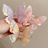 Nouvelle Pince à Cheveux Papillon en Acétate Super Féérique, Faite à la Main, Haut de Gamme, pour Femme, Accessoire Cheveux, Cadeau de Noël, Idéal Soirée