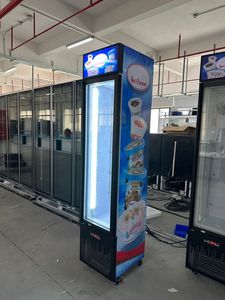 Congelador Comercial con Puerta de Vidrio, Refrigerador Exhibidor, Congelador Vertical Delgado RB-380H, Refrigeradores Exhibidores RB- - Product Image 5