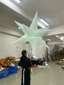 Costume <span class=keywords><strong>de</strong></span> <span class=keywords><strong>marche</strong></span> d'étoile gonflable à LED avec souffleur d'air pour spectacle sur scène - Product Image 4