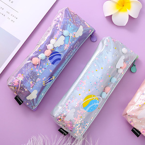 <span class=keywords><strong>Astuccio</strong></span> Creativo <span class=keywords><strong>con</strong></span> Effetto Cielo Stellato e Sabbia Fluida, Borsa per Cancelleria Personalizzata per Studenti, Scatola Colorata per Articoli di Cancelleria - Product Image 4