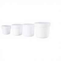 Conteneur cosmétique de voyage en plastique 30ml 50ml 60ml, boîte à crème, lotion, pommade avec marquage à chaud