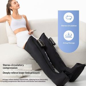 เครื่องนวดขาแบบสวมใส่ได้พร้อมถุงลมนวดเพื่อการผ่อนคลายเท้าและน่อง - Product Image 4