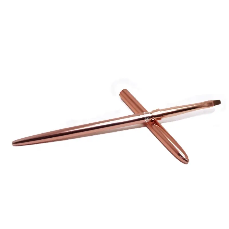 2021 hot sale rose gold custom nail brush