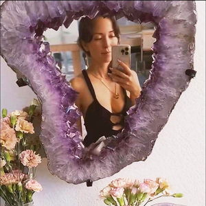 Sỉ buôn tinh thể đá chữa bệnh thạch anh, thạch anh tím tự nhiên, lát đá mã não, thạch anh dạng tổ ong, lát đá <span class=keywords><strong>druzy</strong></span> - Product Image 1